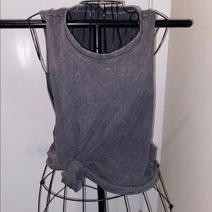 Marble wash tank shirt